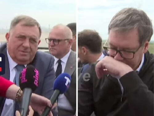 Video: Vučić i Dodik se zaglavili u blatu, sve je uživo prenosila televizija