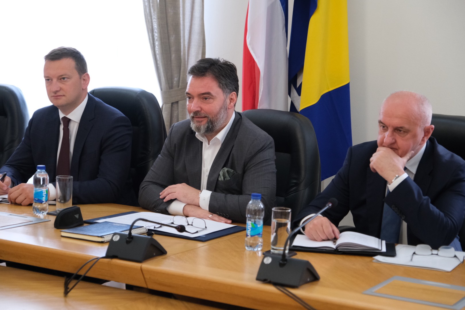 Košarac, Đokić i Lakić sa direktorom Sekretarijata Energetske zajednice o aktuelnim resornim temama