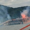 Video: Navijači Borca zapalili zastavu Ultrasa u Mostaru!