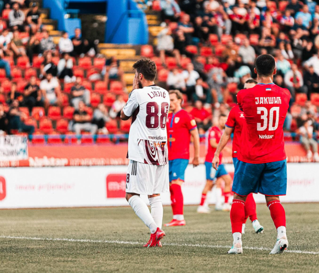 5:1 u Banjaluci - Borac sa igračem više ubjedljivo pobijedio Sarajevo