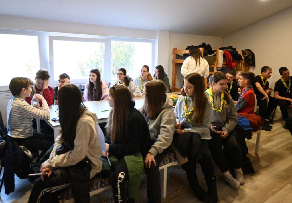 60 izviđača na radnom vikendu pod nazivom "Ne lajkam i ne dijelim nasilje"