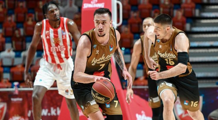 ABA liga: Igokea poražena od Zvezde u prvom meču