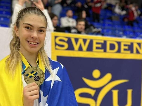 Ada Avdagić osvojila srebro na olimpijskom bodovnom turniru u Švedskoj