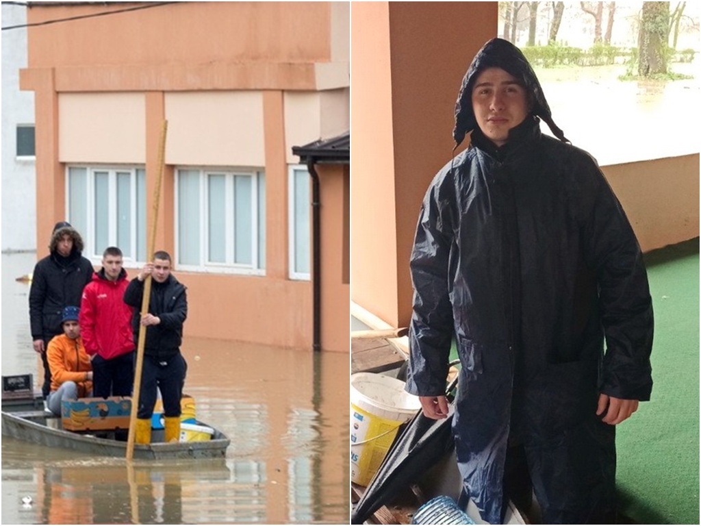 Adem Hadžalić heroj poplava, čamcem spasio 11 komšija
