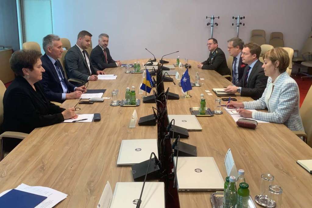 Ademović-Pendeš-Cattler: Naglašen značaj partnerstva BiH i NATO-a