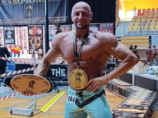 Adnan Alagić ponovo donio zlato iz bodybuildinga u BiH