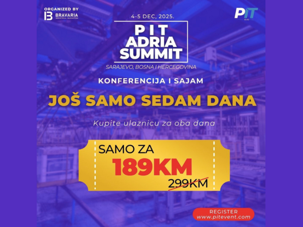 Adria Summit 2025 u Sarajevu: Događaj godine koji redefiniše industriju Balkana