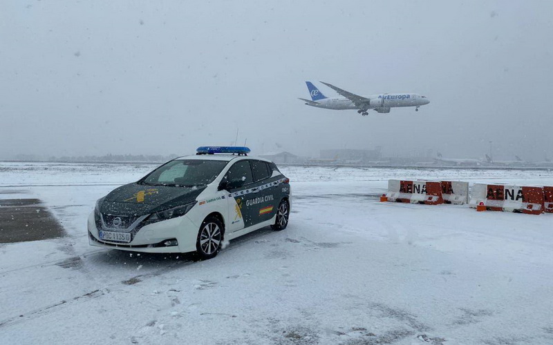 Aerodrom Barajas vraća se normalnom radu nakon sniježne oluje