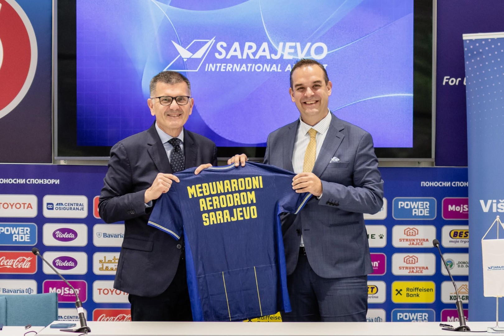 Aerodrom Sarajevo i NFSBiH potpisali ugovor: Jača podrška Zm