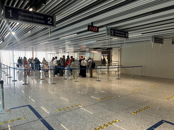 Aerodrom Sarajevo: Novi raspored pasoške kontrole