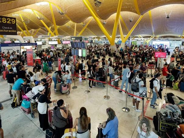 Aerodromi u Madridu i Lisabonu pogođeni nestankom struje, velika kašnjenja letova