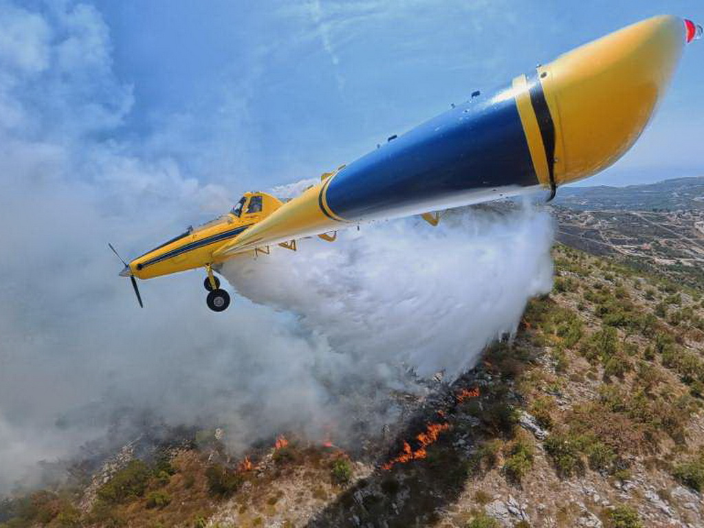 Air Tractori iz Mostara u 835 djelovanja izbacili više od 2,3 miliona litara vode na požarišta