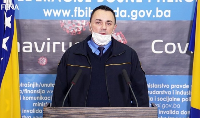 Ajdinović: Iz izolacije izašlo 15.335 osoba
