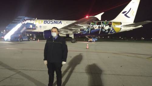 Ajdinović: Uspješno provedena operacija zbrinjavanja građana BiH s leta iz Rima