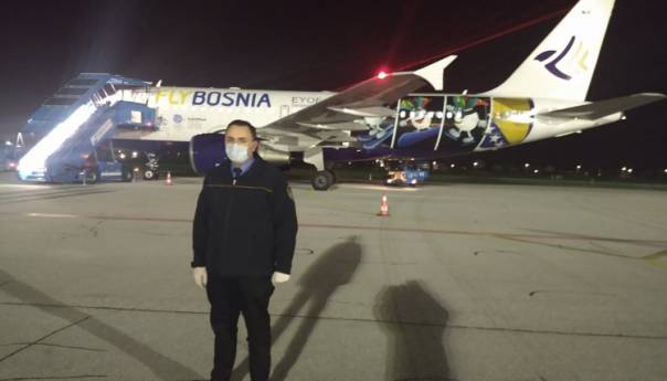 Ajdinović: Uspješno provedena operacija zbrinjavanja građana BiH s leta iz Rima