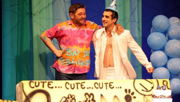 Ajli Hamzić i Saši Oručević Male liske na otvaranju 'Mostarska liska'