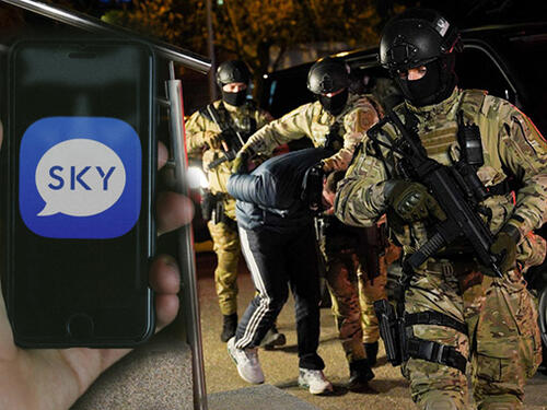 Video / Akcija 'Koktel': Poruke sa Sky aplikacije dovele do hapšenja tri osobe