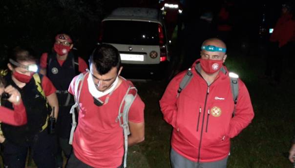 Akcija na Ozrenu: Potraga za dezorijentisanim planinarom