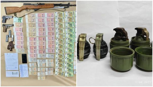 Akcija "Nevera": Policajci pronašli ručne bombe, drogu i veću sumu novca
