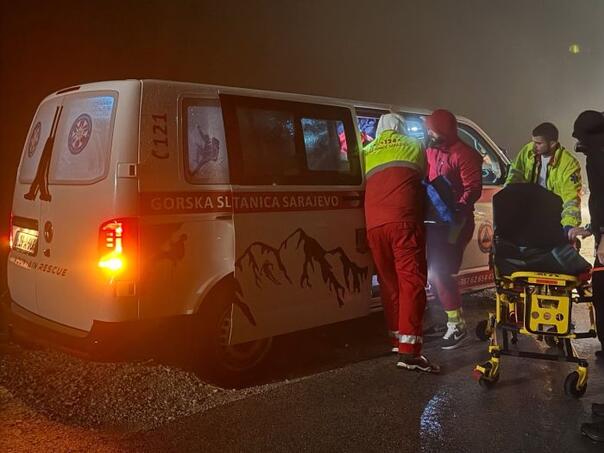 Akcija sarajevskog GSS-a: Spašena jedna osoba na Bukoviku