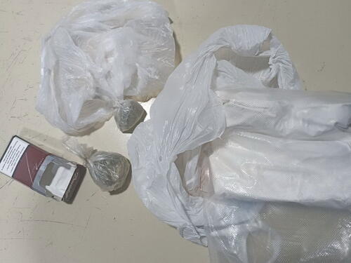 Akcije "Kristal": U autu krio više od kilogram droge