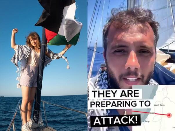 Aktivisti s Gretine jedrilice: 'Izrael će nas napasti'