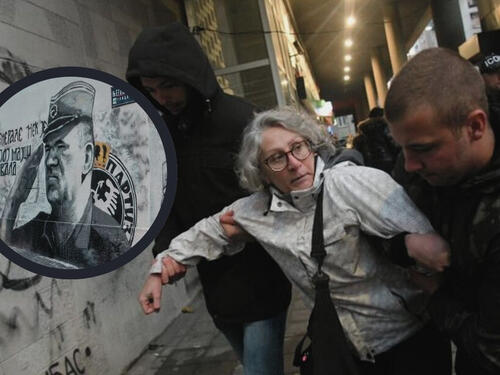 Aktivistici koja je jajima gađala Mladićev mural stiglo rješenje za zatvor!