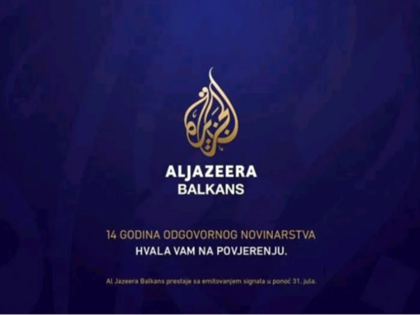 Al Jazeera Balkans večeras prestaje s emitiranjem