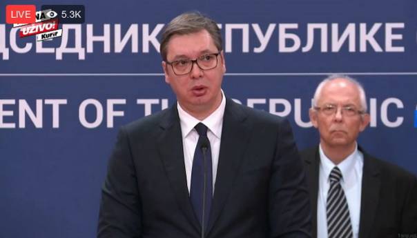 Aleksandar Vučić proglasio vanredno stanje u Srbiji