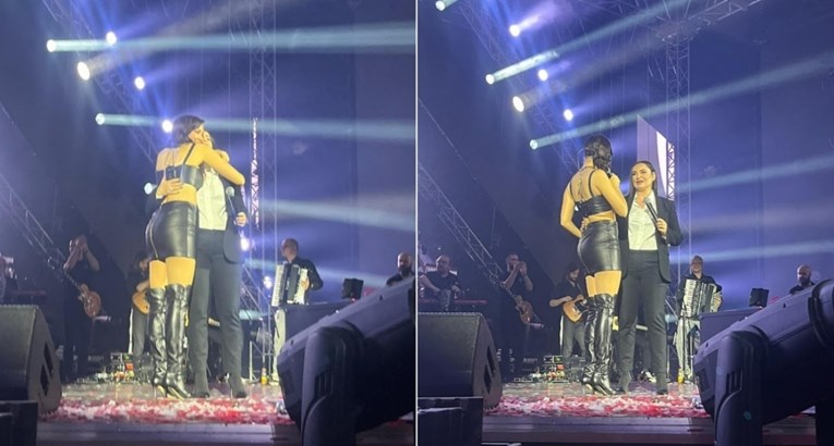 Aleksandra Prijović na scenu izvela mamu