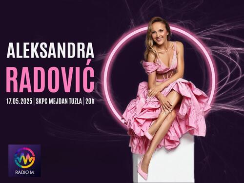 Aleksandra Radović najavila veliki spektakl u tuzlanskom Mejdanu