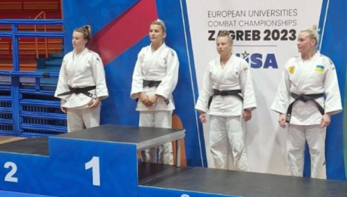 Aleksandra Samardžić osvojila zlato na Evropskom univerzitetskom judo prvenstvu