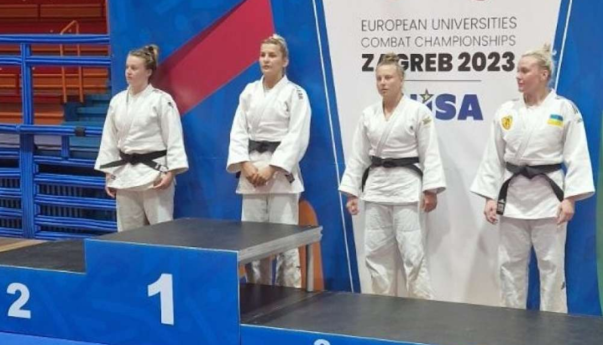 Aleksandra Samardžić osvojila zlato na Evropskom univerzitetskom judo prvenstvu
