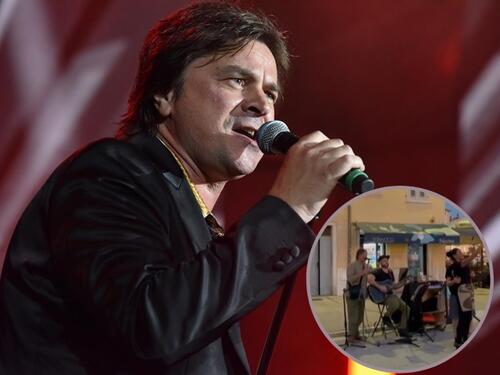 Alen Islamović zapjevao najveći hit s uličnim sviračem u Rovinju