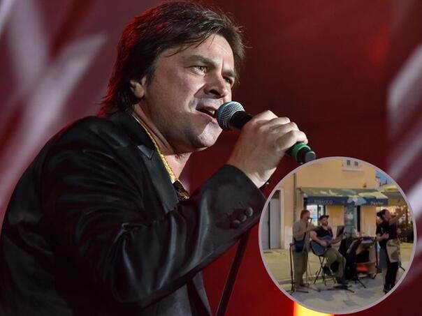 Alen Islamović zapjevao najveći hit s uličnim sviračem u Rovinju