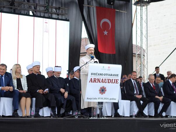 Ali Erbas na otvaranju Arnaudije: Doprinos kulturi prijateljstva, mira i suživota