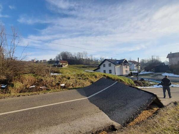 Klizište kod Maglaja, cijele porodice izmještene