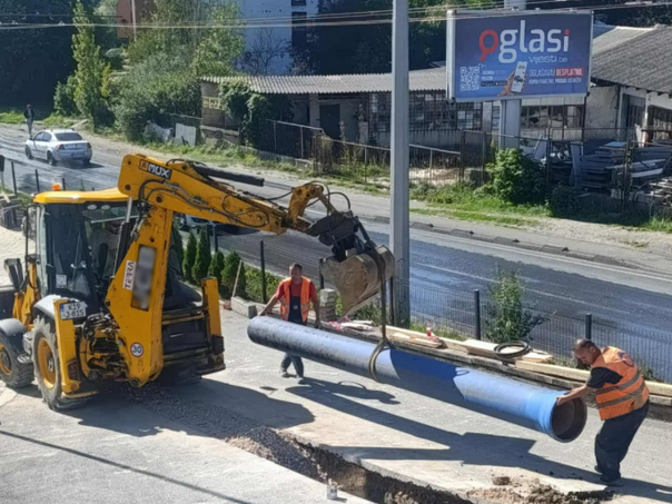 Alipašina ulica uskoro dobija novi, efikasniji cjevovod