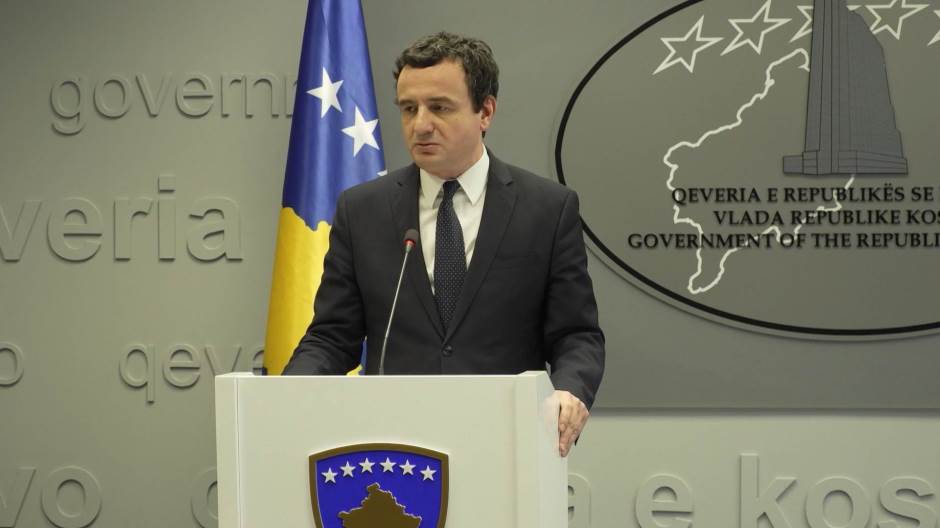 Aljbin Kurti pozitivan na koronavirus