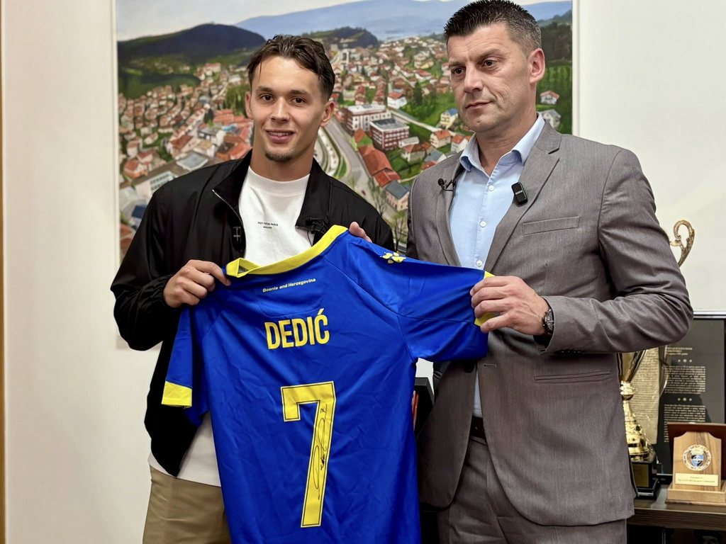 Amar Dedić dobija titulu počasnog građanina Gračanice