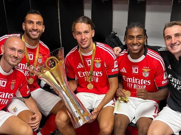 Amar Dedić osvojio prvi trofej sa Benficom