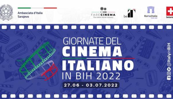 Ambasada Italije predstavlja 'Dane italijanskog filma'