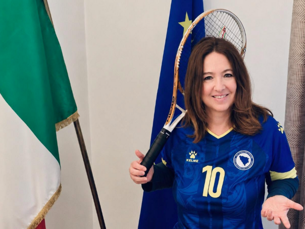 Ambasada Italije u BiH: Navijamo za Zmajeve, mi ćemo igrati tenis