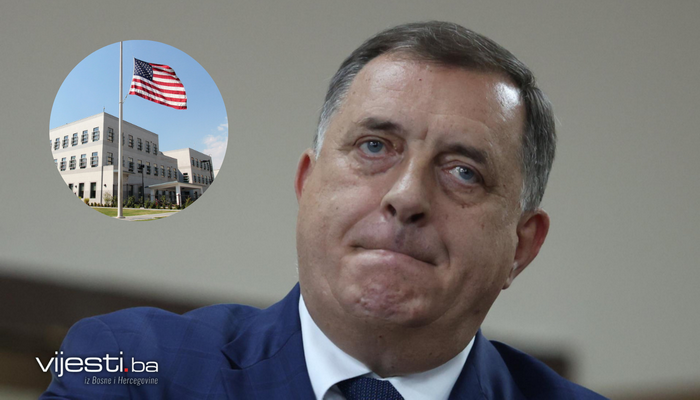 Ambasada SAD: Optužnica protiv Dodika važan korak