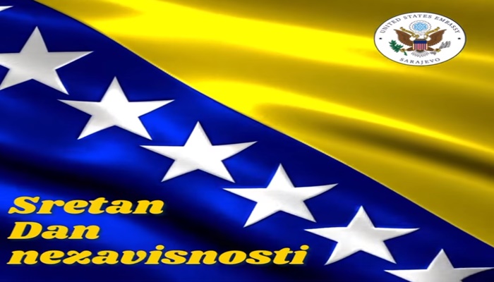Ambasada SAD: Ostajemo posvećeni snažnom partnerstvu sa BiH
