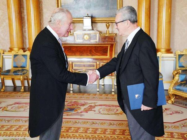 Ambasador BiH Osman Topčagić predao akreditive kralju Charlesu