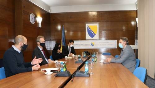Ambasador Caspar Vos posjetio CIK BiH
