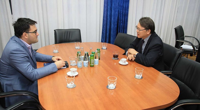 Ambasador Japana u BiH posjetio Filozofski fakultet UNSA