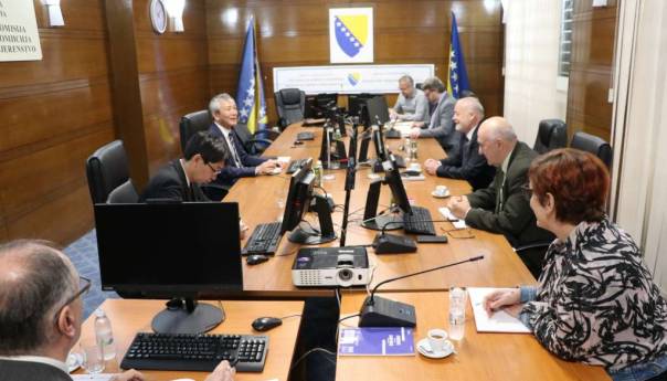 Ambasador Japana u BiH s članovima CIK-a o izazovima u vezi s finansiranjem izbora