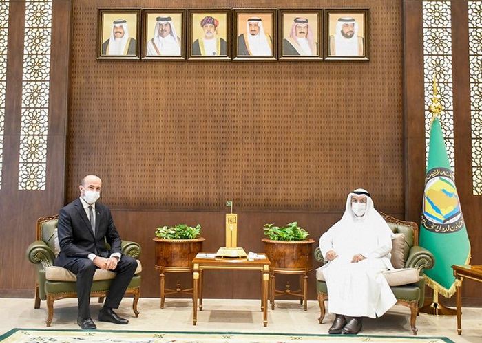 Ambasador Jusić sa generalnim sekretarom GCC